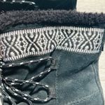 Toms  Women's Black Suede Alpine Ski Boots Size 7.5 Photo 11