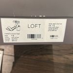 Loft NIB  Metallic Silver Block Heel Sandals Sz 7.5 Photo 6