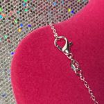 Topaz Birthstone Gemstone Heart Necklace Sterling Silver Orange Photo 15