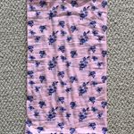 Natural Life NEW Boho Bandeau Full Length Pink Flower Pattern One Size NWOT Photo 0