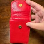 YSL Vintage  Red Leather Cigarette Holder Photo 7