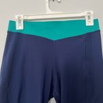 Ivy Park  Two Tone Blue Teal Leggings Size‎ Medium Photo 1