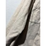 Old Navy  The Boyfriend Shirt Beige Speckled Button Down Long Sleeve Women's XL Photo 5