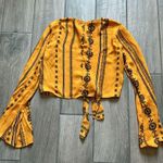 House of Harlow  1960 x revolve tie front top Photo 2