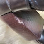 Chloé Women's Black Stacked Block Heel Izzie Platform Ankle Boots sz 39/US 9 Photo 5