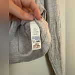 Aerie Offline Ribbed Cropped Long Sleeve Gray Top Size XXL Photo 3