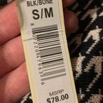 Max Studio Black And White Skirt Size S/M Photo 2