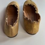 Anthropologie  Gee WaWa Women Shoes, Angelina Ballerina Gold Flats Slip On Size 6 Photo 5