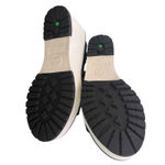 Timberland  Koralyn 2 Band Wedge Sandal‎ Womens 9 Black Leather Lug Soles Photo 7