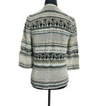 Peruvian Connection  Size Small Sweater Cardigan Open Front Knit Pima Cotton Photo 4