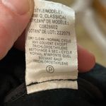 Theory  Mimi Q Classical Dress Womens Black Quilted Long Sleeve Shift Crew size M Photo 9