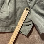 A New Day  Shorts Womens 4 Chino Olive Green High Rise Stretch Work Casual Cargo Photo 6