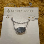 Kendra Scott Women's Silver Gray Necklace One Size Photo 0