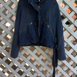 Free People New  DoubleCloth Twill Jacket Photo 0