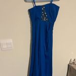 BCBGMAXAZRIA $368 BCBG LARKSPUR BLUE "MARIJA" BEADED STRAPLESS LONG GOWN DRESS size 2 Photo 7
