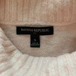 Banana Republic Banana‎ Republic Split Turtleneck Long Sleeve Sweater Light Pink - Size S Photo 2
