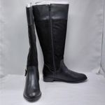 Karen Scott  Womens Knee High Riding Boots 6M Black Western Buckle Equestrian Photo 1