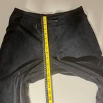 Coolibar Beach Velour Pants Women Small Black Pull On Drawstring UPF 50 Wide Leg Photo 2