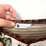 SO  Long Sleeve Ruffle Trim Floral Babydoll Dress Juniors'  Size L Photo 2