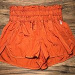 Free People Movement  The Way Home Shorts Athletic Run Sporty Orange Size M Photo 0