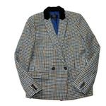 J.Crew NWT  Dover Blazer In Navy Brown Cream Houndstooth Wool Jacket 2 $228 Photo 1