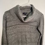 The Limited  Turtleneck Tunic Sweater Dress Green Photo 2