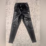 ALLSAINTS  Cora High Rise Faux Leather Leggings Size 6 Bodycon Skinny Deep Waist Photo 1