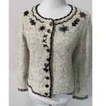 Solo women button front knit cardigan wool Photo 8