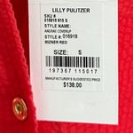 Lilly Pulitzer  Andrae cover up Womens Small mizner red NWT's Photo 3