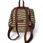 Lucky Brand The Kendal Striped Woven Blend Backpack Rucksack Bag Shoulder Photo 1
