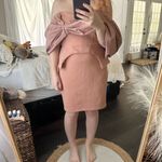 ASOS  Blush Off Shoulder Short Dress Photo 7