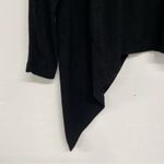 1. State  Black Long Sleeve Twist Back Shark Bite Hem Sweater Womens XXS Photo 2