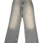ZARA Classic Light Blue Wide-Leg High Waisted Jeans Women’s Size 6 28” Waist Photo 0
