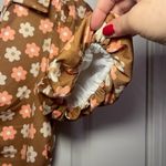 Storia 🆕🌼NWT Women’s  Body Con Ruched Retro Flower Print Dress Size M Photo 8