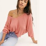 Free People  We the Free Santa Clara Thermal Top in Prairie Rose M Photo 0