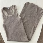 James Perse Taupe Ribbed Racerback Tank Midi Dress Size 1 / Small $245 Photo 2