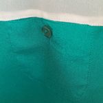 Naked Zebra 𝅺 Tank Top Teal Green & Cream Sz Sm EUC Photo 5