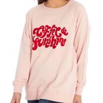 Wildfox Coffee & Sunshine Crewneck Sweatshirt Size Medium Photo 0