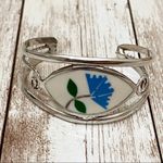 Alpaca Mexico Silver Cuff Bracelet Photo 3