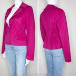 Akris Punto Barbie pink jacket with cinch, size 8 Photo 13