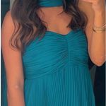 Amazon Blue Strapless Dress Photo 1