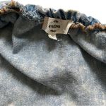 Entro  Acid Washed Sleeveless Tiered Babydoll Denim Dress Photo 11