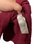 Free People  FP Burgundy Sing La La Handkerchief-Hem Tank Top Size XS Photo 5