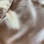 Nasty Gal Rose Gold Satin Pajama Style Long Sleeve Shirt 6 Photo 7