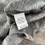 ALC Frank A.L.C. Gray‎ heathered split back tee Photo 5