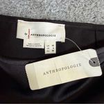 NEW Anthropologie Black Lace Satin Mini Skirt Size 6 Photo 3