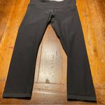 Lululemon Wunder Under Crop III Sz 6 Black/Dottie Eyelet White Black/Millie Mesh Photo 8