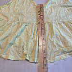 Abound  Womens Yellow Tank Top Size Xtra Large Peplum Waist Crop‎ V Neck Photo 6