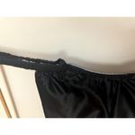 Hello Molly  Bet U Wanna Satin Midi Dress Cutout Gown Black Size M US 6 Photo 2