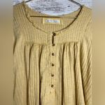 Free People Sand Dune Henley in Sand sz XS EUC Photo 5